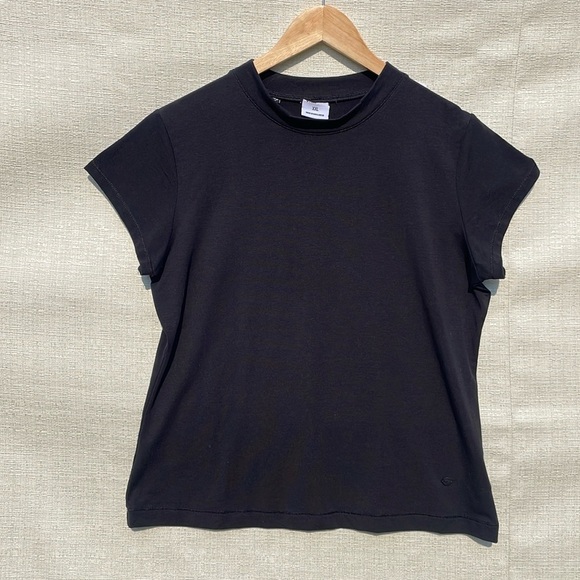 Gymshark Women’s Jersey Body Fit T-Shirt Black Size XXL - Picture 1 of 11